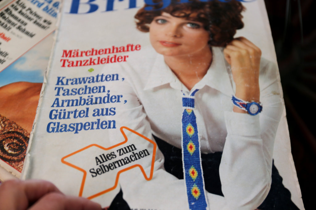 Cover einer Modezeitschrift 60er oder 70er Jahre