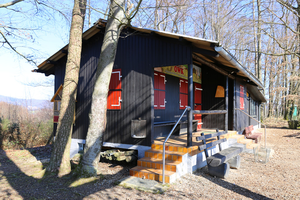 Horst-Winkler-Hütte im Odenwald bei Rimbach